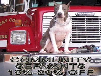 community servants pit bull discount registration