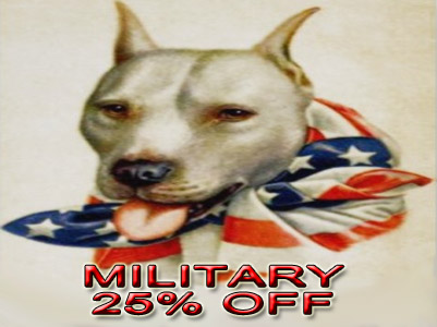 military discount pit bull registration