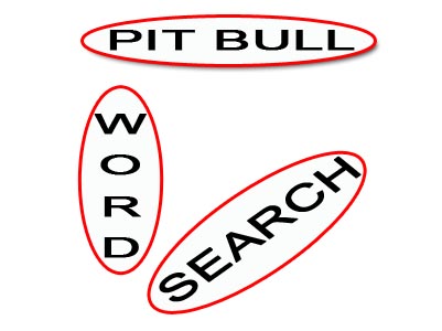 Pit Bull word search